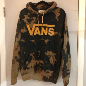 Bleach Dyed Vans Hoodie